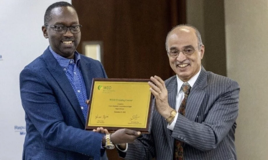 November centers of training dr dua plaque