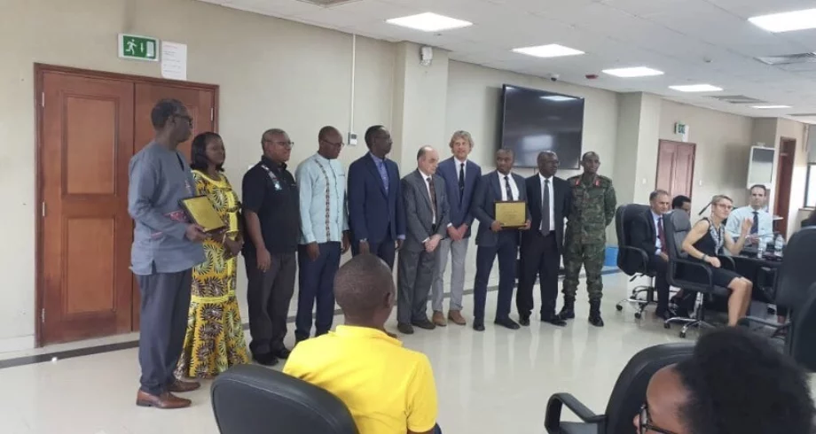 November centers of training ceremony
