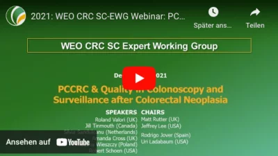 December 2021 weo crc sc ewg webinar pccrc quality in colonoscopy surveillance after colorectal neoplasia